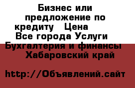 Бизнес или предложение по кредиту › Цена ­ 123 - Все города Услуги » Бухгалтерия и финансы   . Хабаровский край